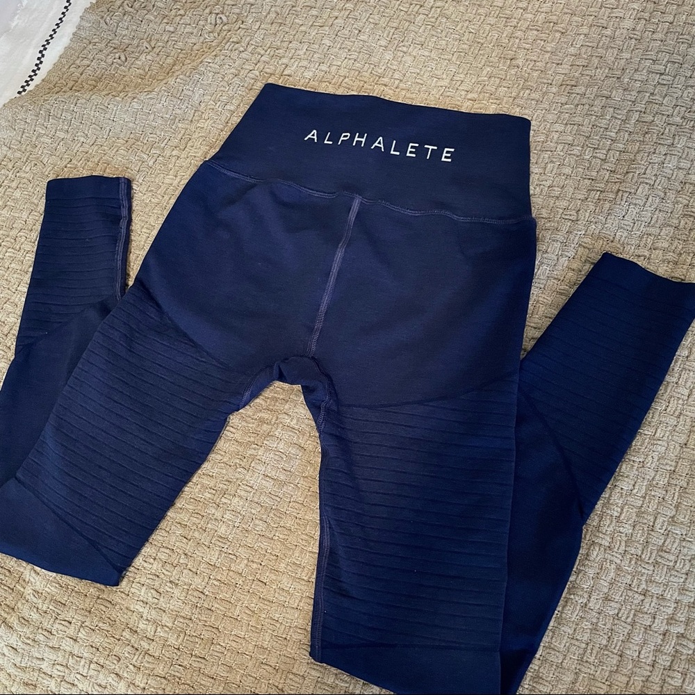 Alphalete Revival R6 Leggings - Navy